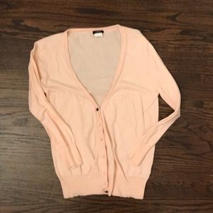 Light Pink JCREW cardigan